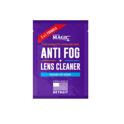 Anti Fog + Lens Cleaner 6pk Wipes [40ct/case]