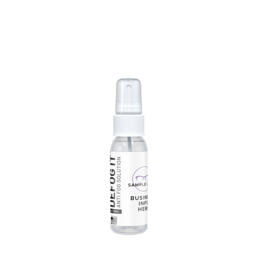 Custom Anti Fog: Defog It Spray 1oz (Case 100ct)