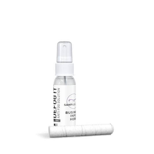 Custom Anti Fog: Defog It Spray Kit 1oz (Case 50ct)